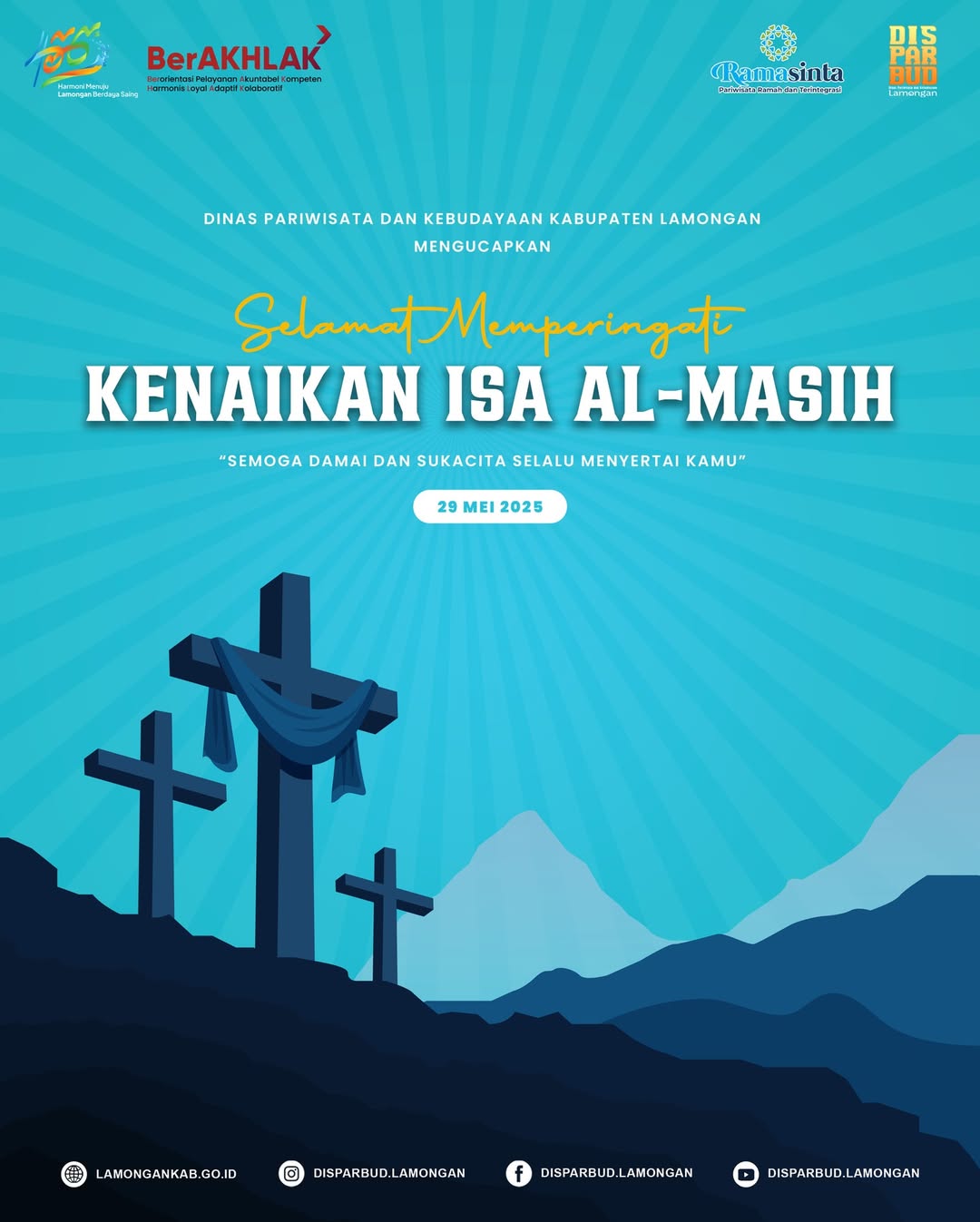 Selamat Memperingati Kenaikan Isa Almasih