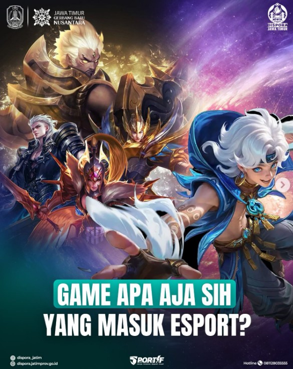 Foto: Game Apa Aja Sih Yang Masuk Esport ?