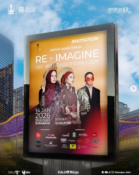 Foto: RE–IMAGINE East Java Fashion Tendance 2026