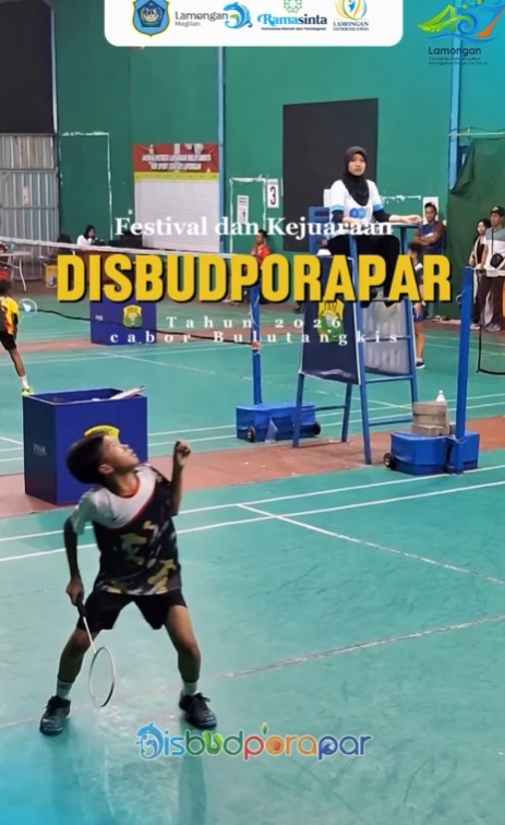 Foto: 🏸 Festival & Kejuaraan Bulutangkis DISBUDPORAPAR 2026 🏆