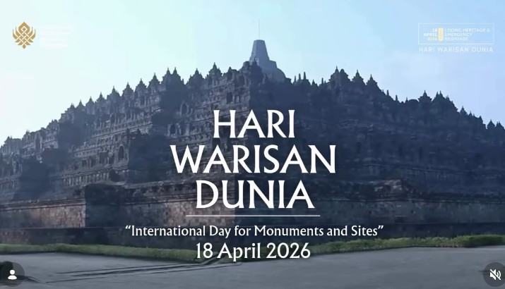 Foto: Hari Warisan Dunia atau International Day of Monuments and Sites