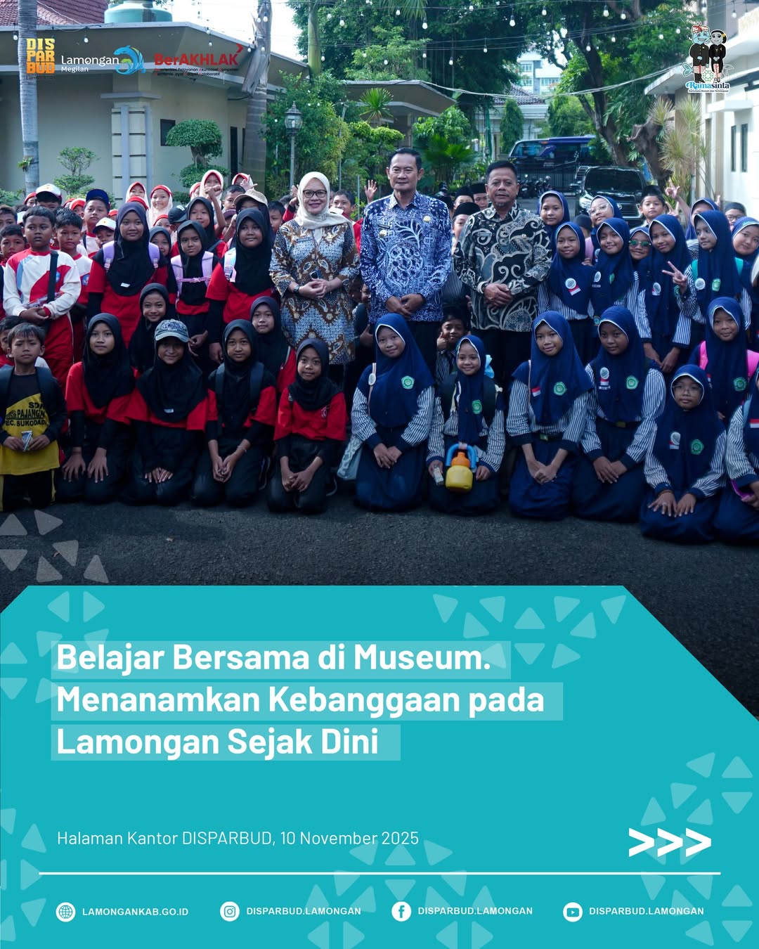 Foto: Belajar Bersama di Museum – Menanamkan Kebanggaan pada Lamongan Sejak Dini