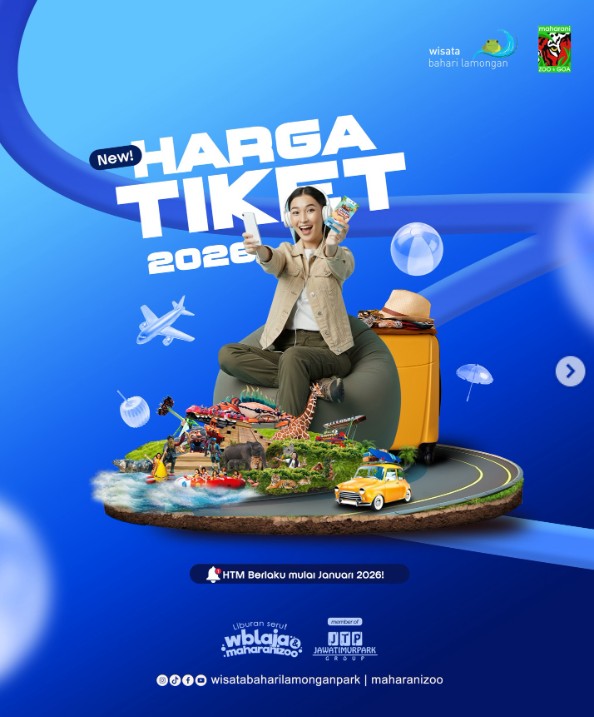 Foto: ✨ Update Harga Tiket Masuk WBL Terbaru! 🎢🌊 Liburan seru makin gampang! Ini dia info harga tiket Wisata Bahari Lamongan (WBL).