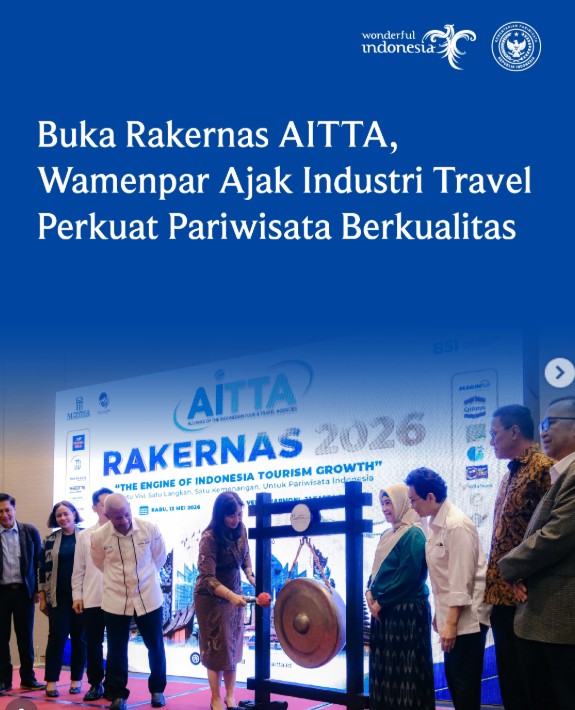 Foto: Industri Travel Perkuat Pariwisata Berkualitas
