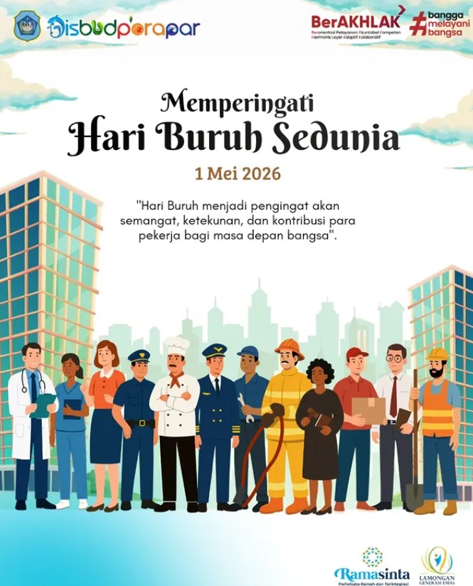 Foto: Memperingati Hari Buruh Sedunia, 1 Mei 2026 💼✨