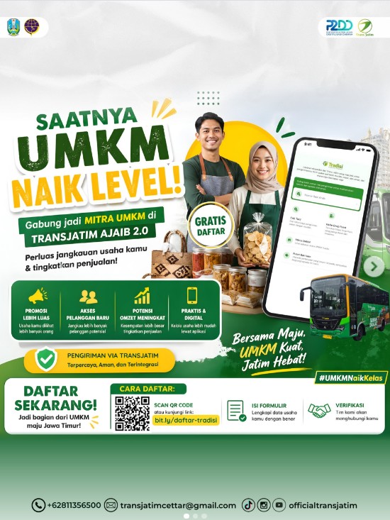 Foto: Sudah banyak UMKM yang bergabung menjadi Mitra UMKM Tradisi, kini saatnya usaha kamu ikut berkembang 🤗