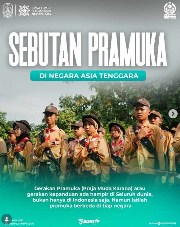 Foto: Sebutan Pramuka