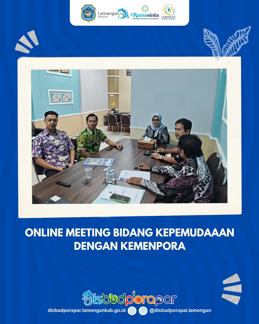 ONLINE MEETING BIDANG KEPEMUDAAN BERSAMA KEMENPORA