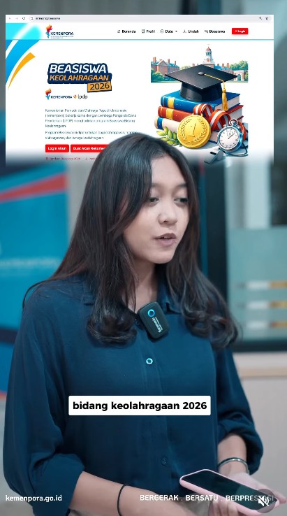 Foto: Beasiswa Bidang Keolahragaan 2026
