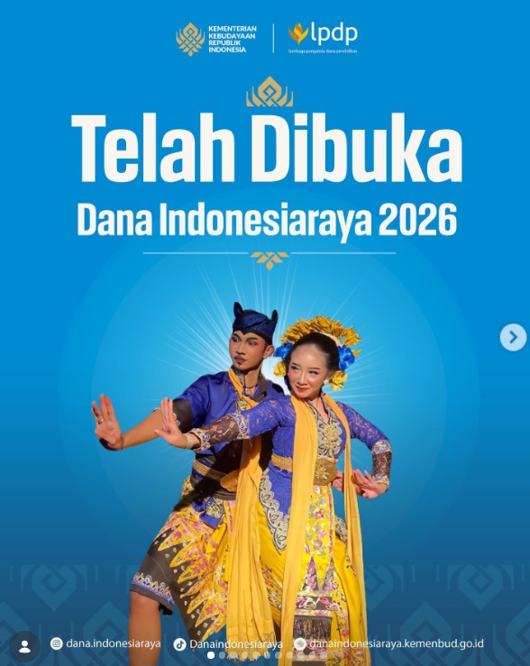 Foto: Pendaftaran Dana Indonesiaraya 2026