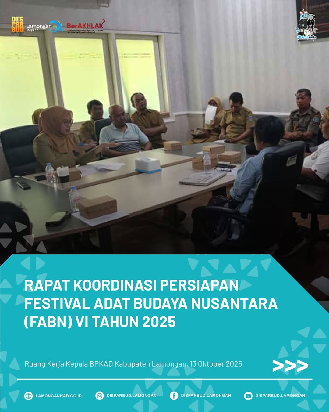 Foto: Rapat Koordinasi Festival Adat Budaya Nusantara