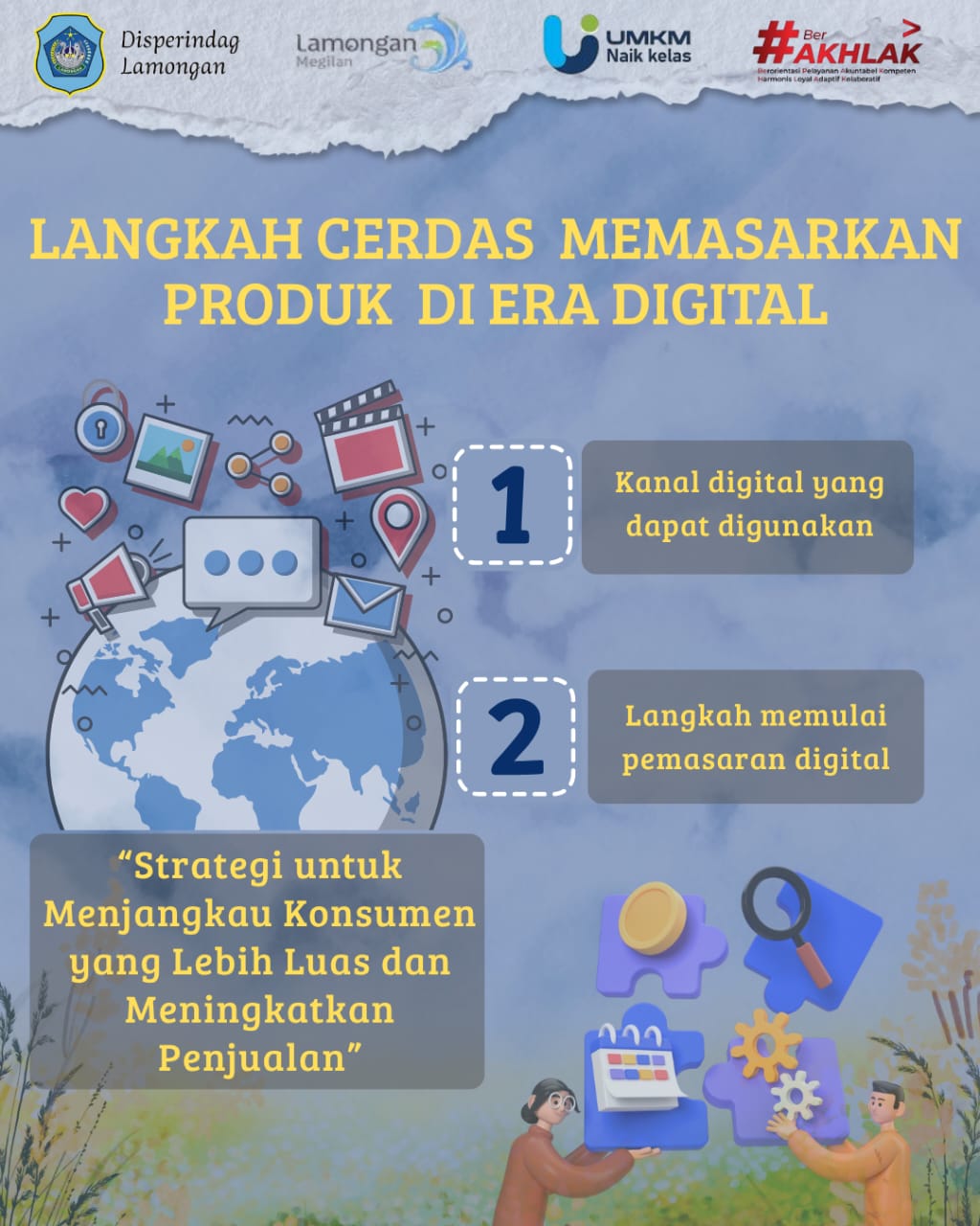 Foto: LANGKAH CERDAS MEMASARKAN PRODUK DI ERA DIGITAL