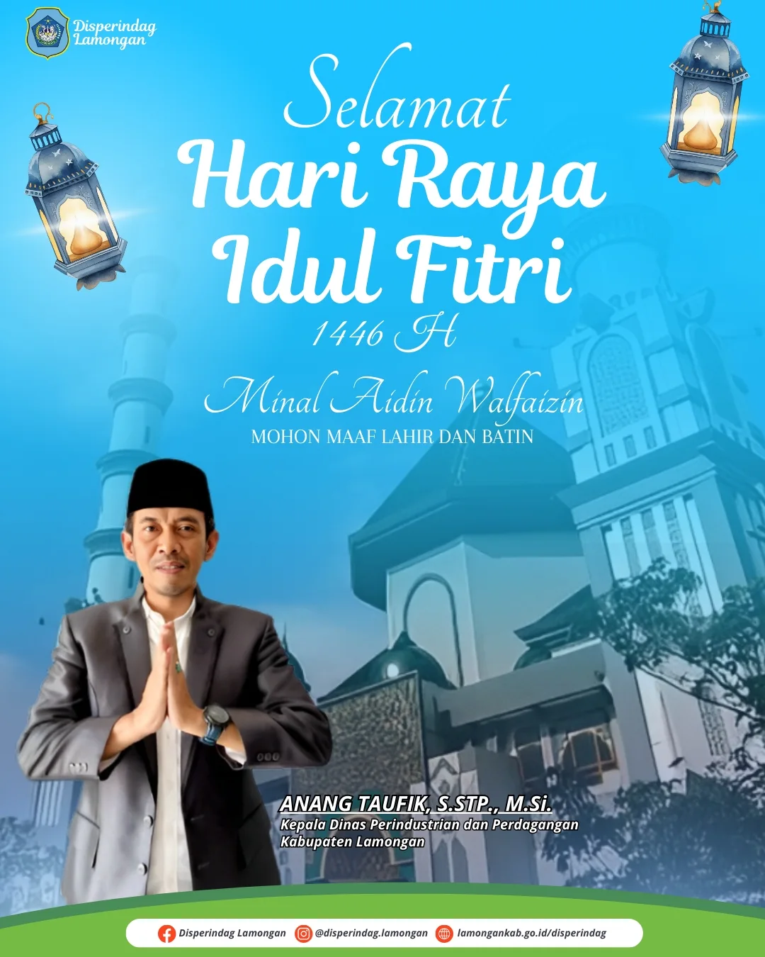 Selamat Hari Raya Idul Fitri 1446 H