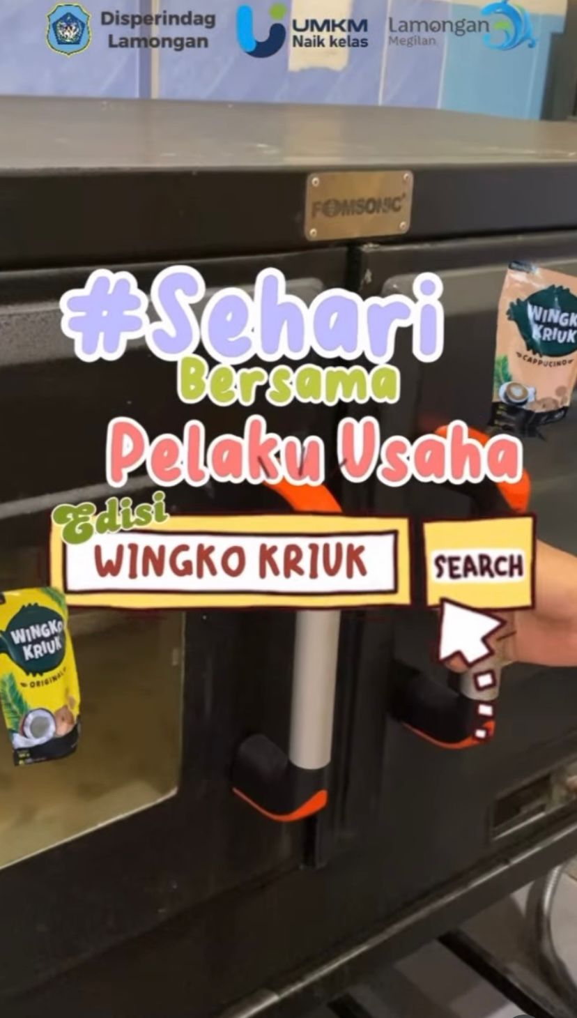 Foto: #SehariBersama Pelaku Usaha Wingko Kriuk