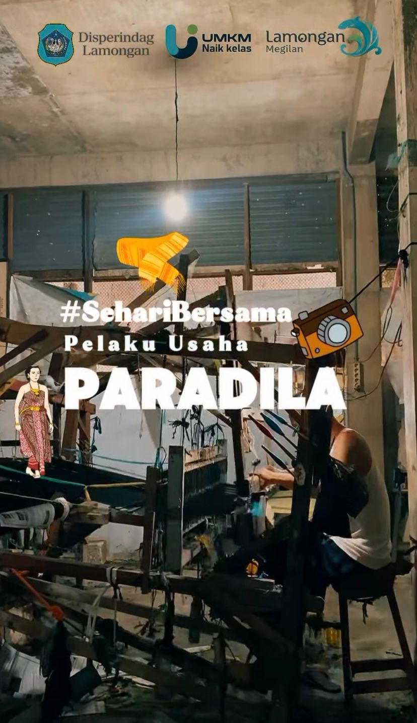 Foto: #SehariBersama Pelaku Usaha Tenun Paradila