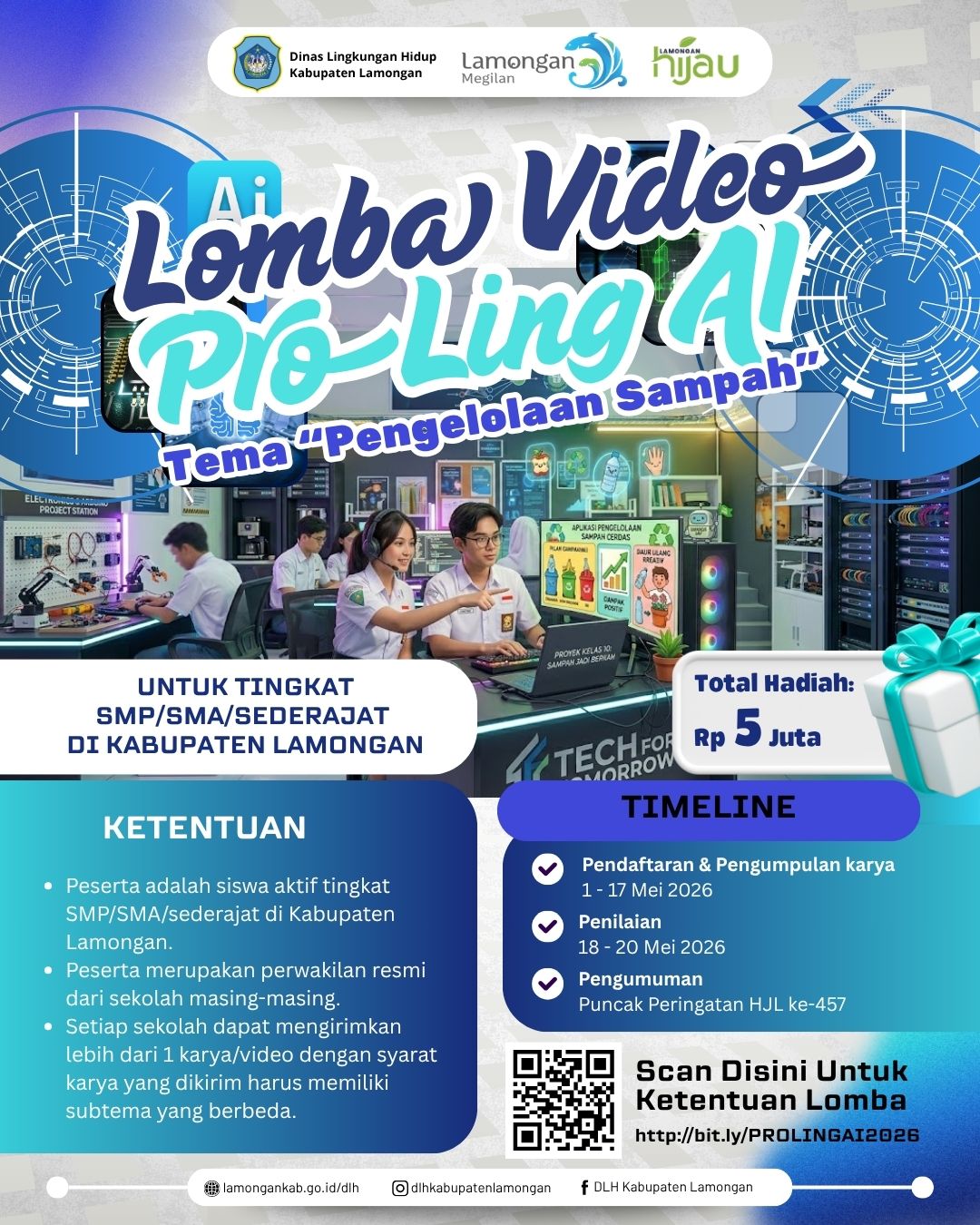 Foto: Lomba Video ProLing AI 2026
