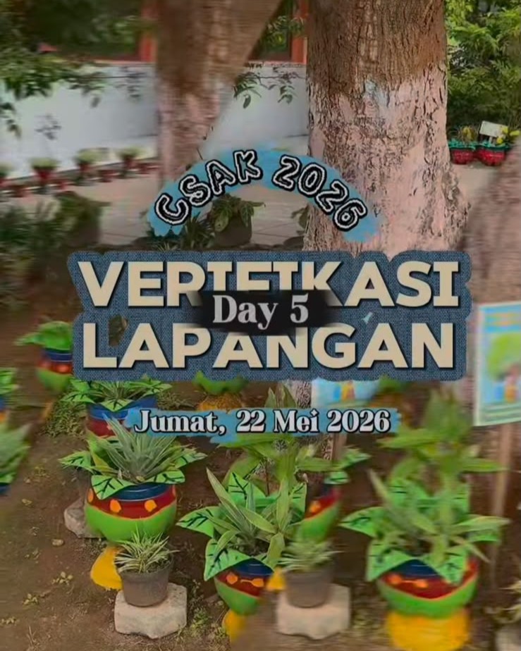 Foto: Verifikasi Lapangan Calon Sekolah Adiwiyata Kabupaten (CSAK) Tahun 2026