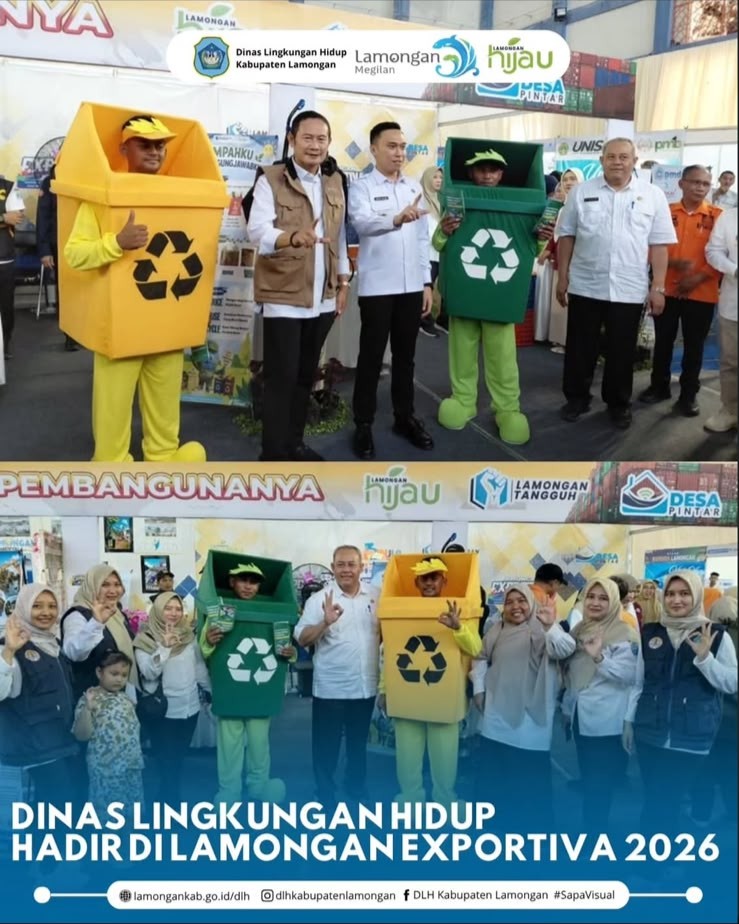 Foto: Dinas Lingkungan Hidup Hadir di Lamongan Exportiva 2026