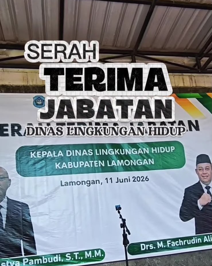 Foto: Serah Terima Jabatan Kepala Dinas Lingkungan Hidup