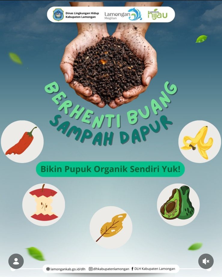 Foto: Berhenti Buang Sampah Dapur, Bikin Pupuk Organik Sendiri