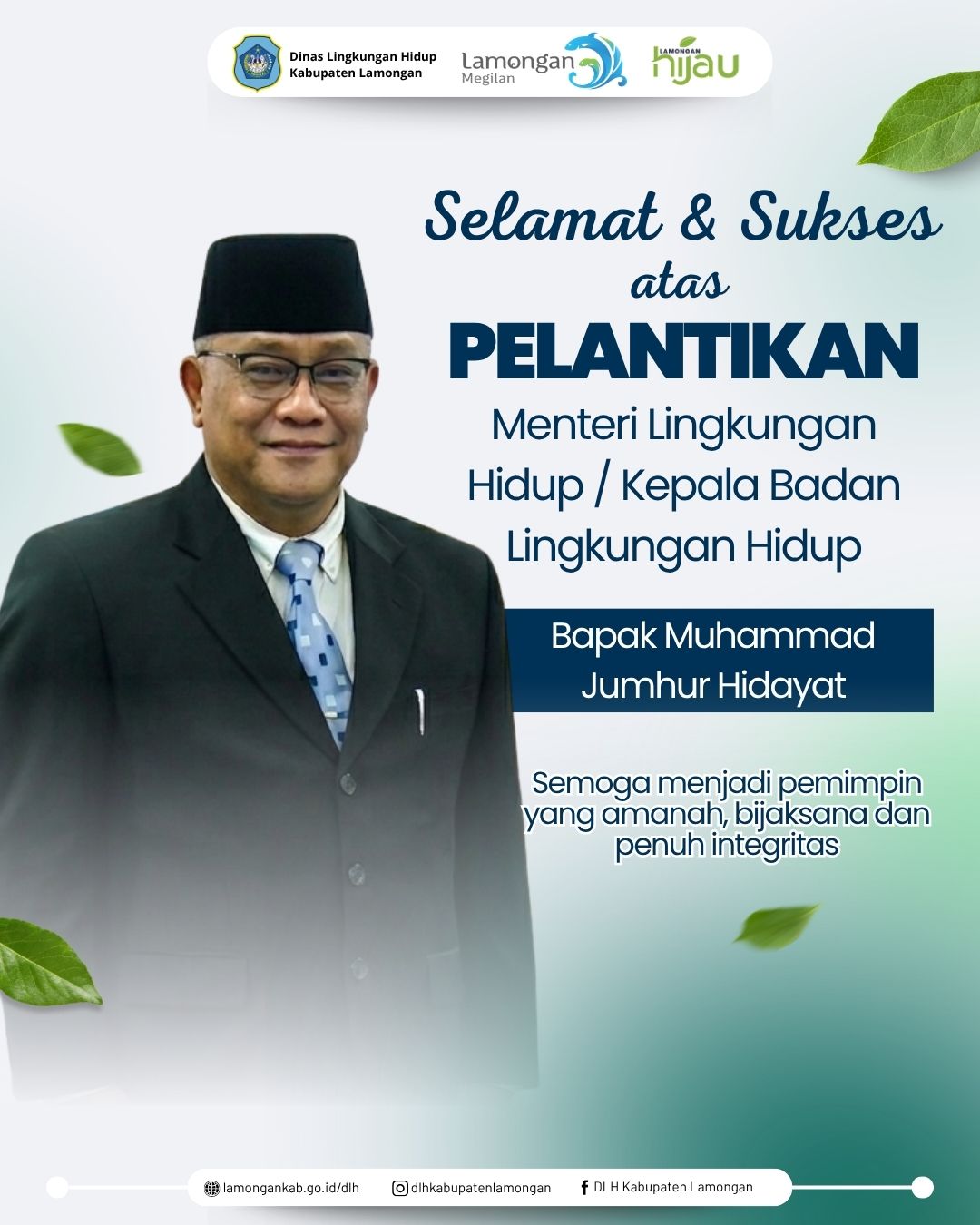 Foto: Selamat & Sukses atas Pelantikan