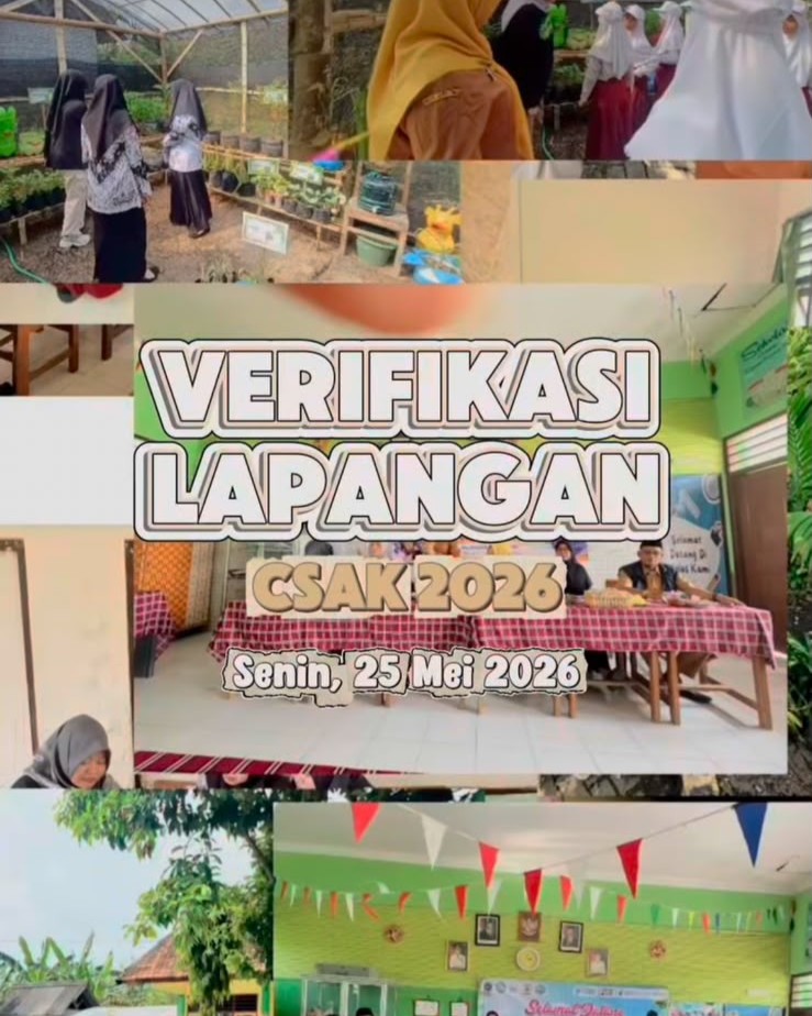 Foto: Verifikasi Lapangan Calon Sekolah Adiwiyata Kabupaten (CSAK) Tahun 2026