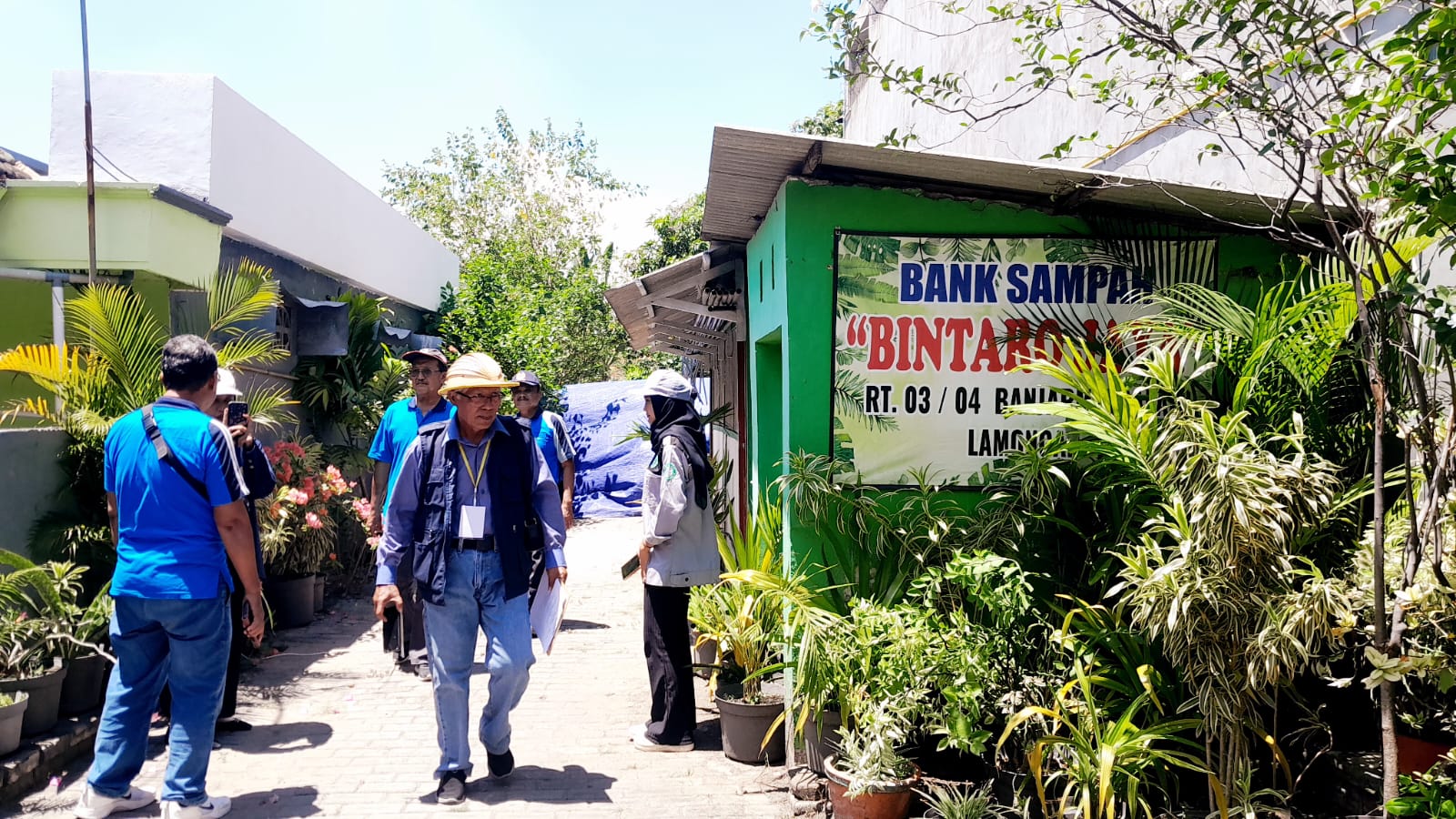 Foto: PENGUATAN BANK SAMPAH