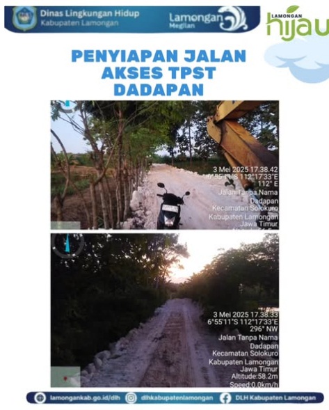 Foto: Progresa penyiapan jalan Akses TPST Dadapan