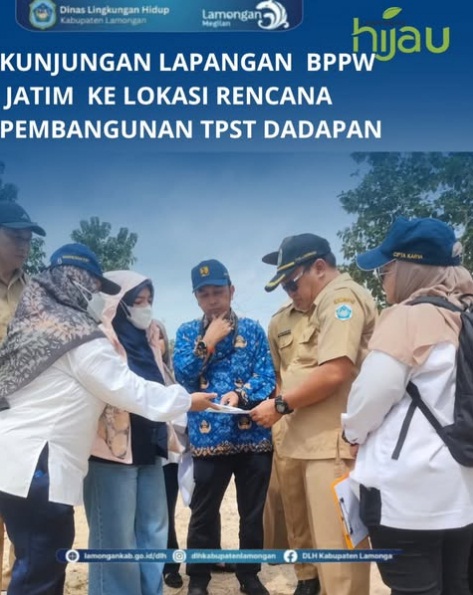 Foto: Kunjungan BPPW ke rencana Lokasi TPST Dadapan