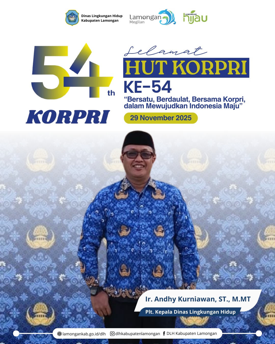 Foto: Selamat Hari Ulang Tahun KORPRI ke-54
