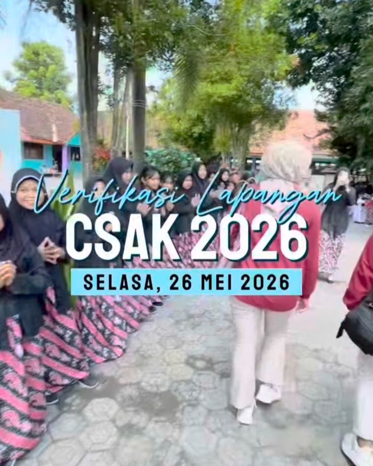 Foto: Verifikasi Lapangan Calon Sekolah Adiwiyata Kabupaten (CSAK) Tahun 2026