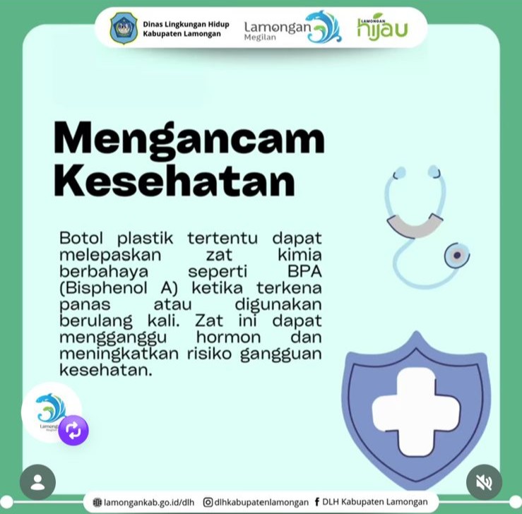 Foto: Bahaya Botol Plastik bagi Kesehatan dan Lingkungan