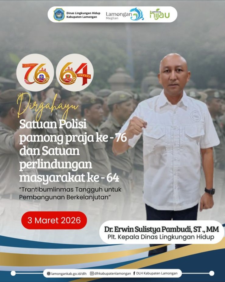 Foto: Dirgahayu Satuan Polisi Pamong Praja ke-76 dan Satuan Perlindungan Masyarakat ke-64