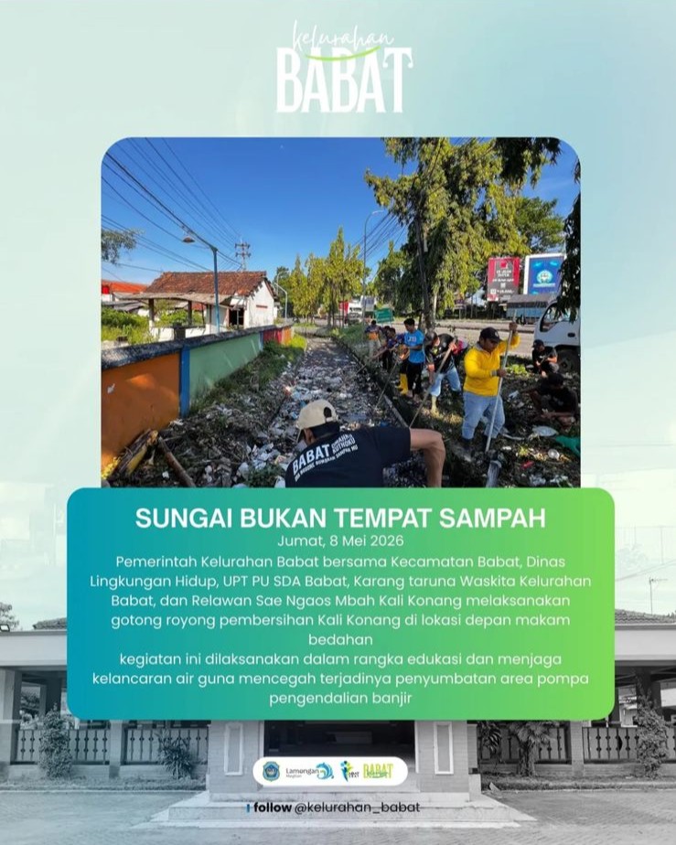 Foto: Sungai Bukan Tempat Sampah!