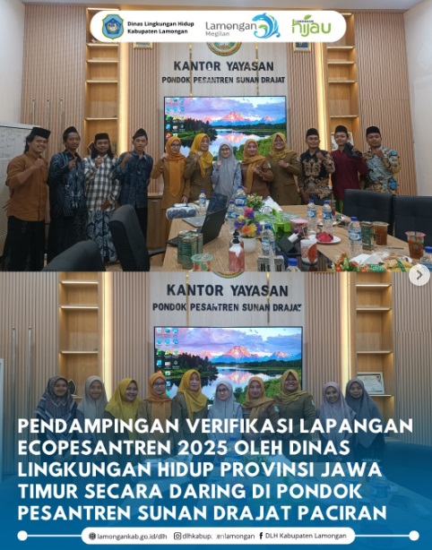 Foto: Verifikasi Lapangan EcoPesantren 2025