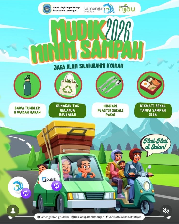 Foto: Mudik 2026 Minim Sampah