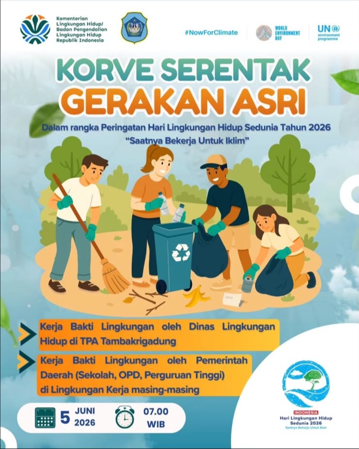 Foto: Korve Serentak Gerakan Asri Tahun 2026