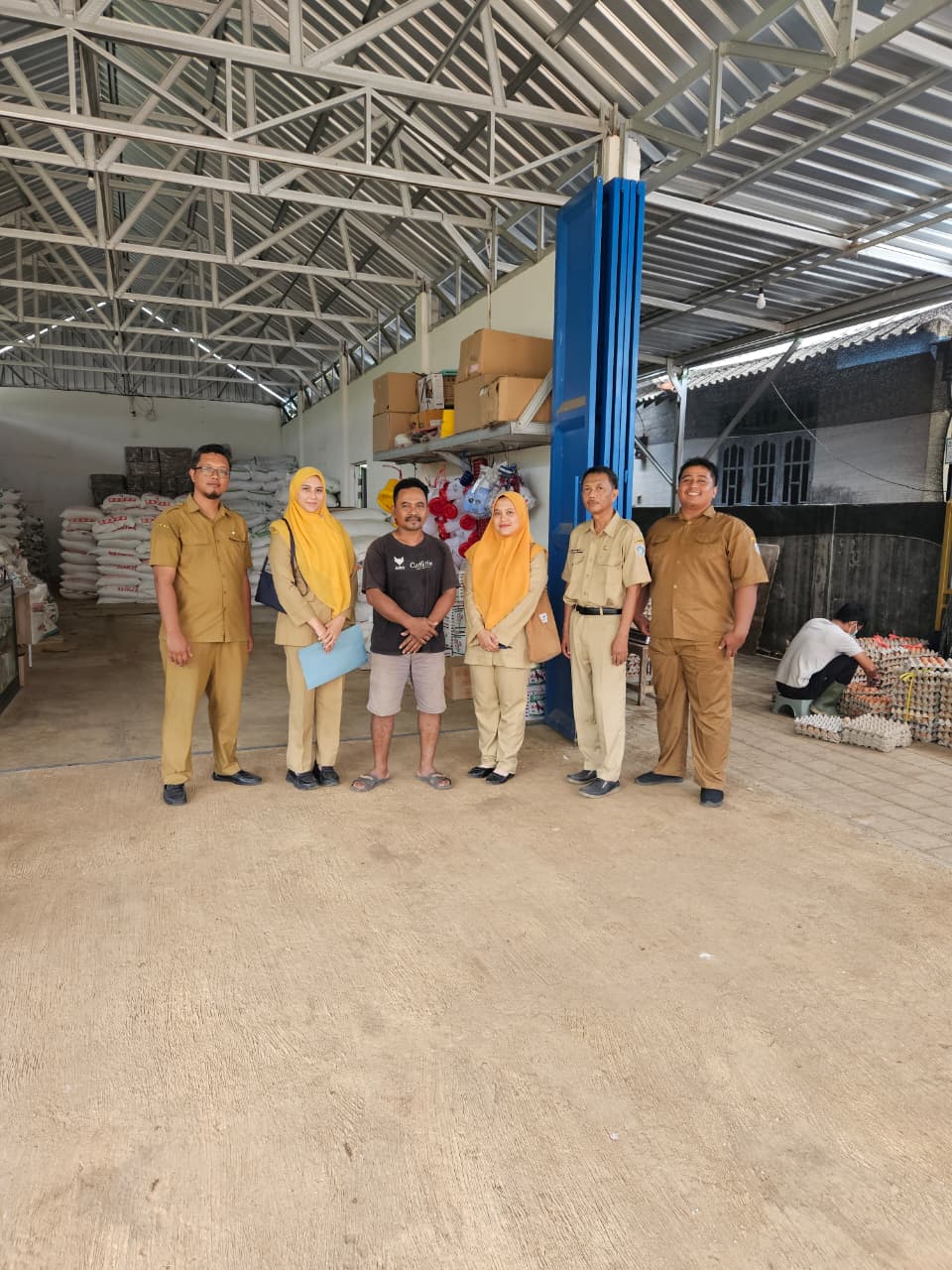 Bidang Kesmavet Laksanakan Pembinaan dan Audit Pra NKV di CV Podo Maju Poultry Shop