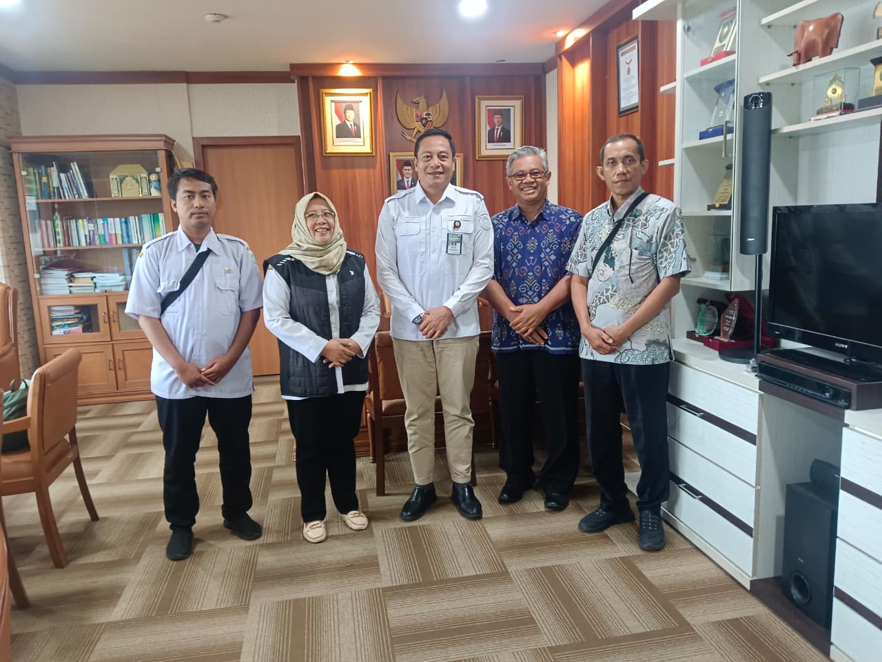 Foto: Dinas Peternakan dan Kesehatan Hewan Lakukan Audiensi dengan Direktur Kesehatan Masyarakat Veteriner Kementerian Pertanian