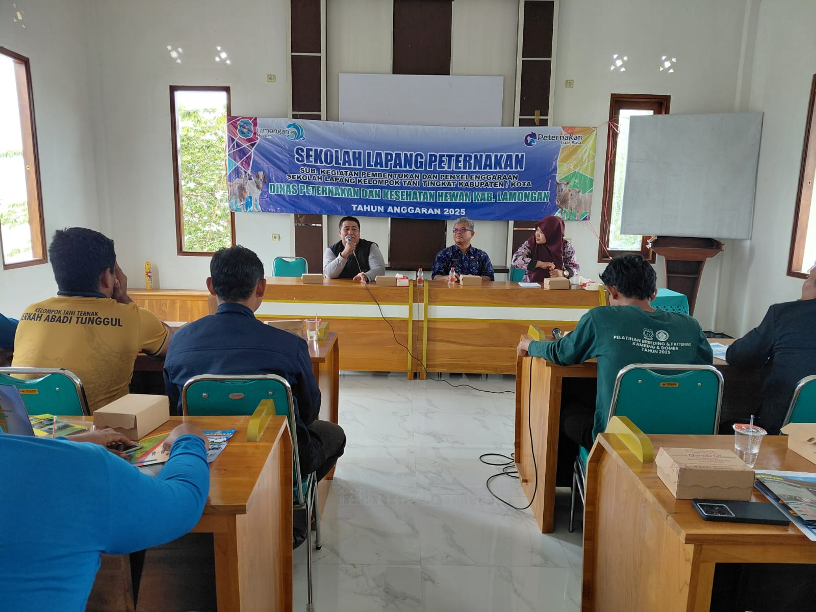 Foto: Sekolah Lapang Peternakan Tahun 2025 di Desa Kranji, Kecamatan Paciran