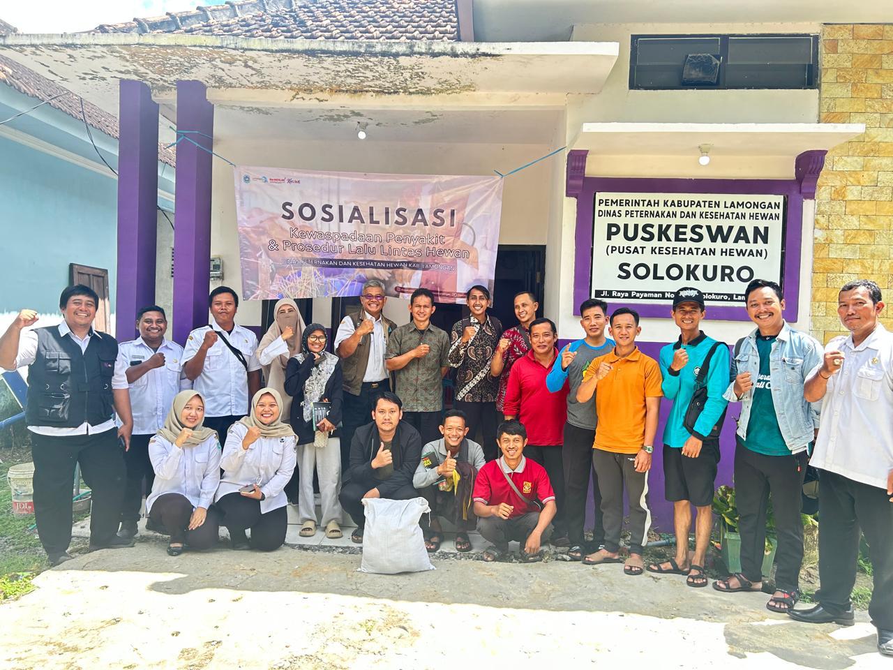 Foto: Sosialisasi Kewaspadaan Penyakit dan Lalu Lintas Hewan di Puskeswan Solokuro