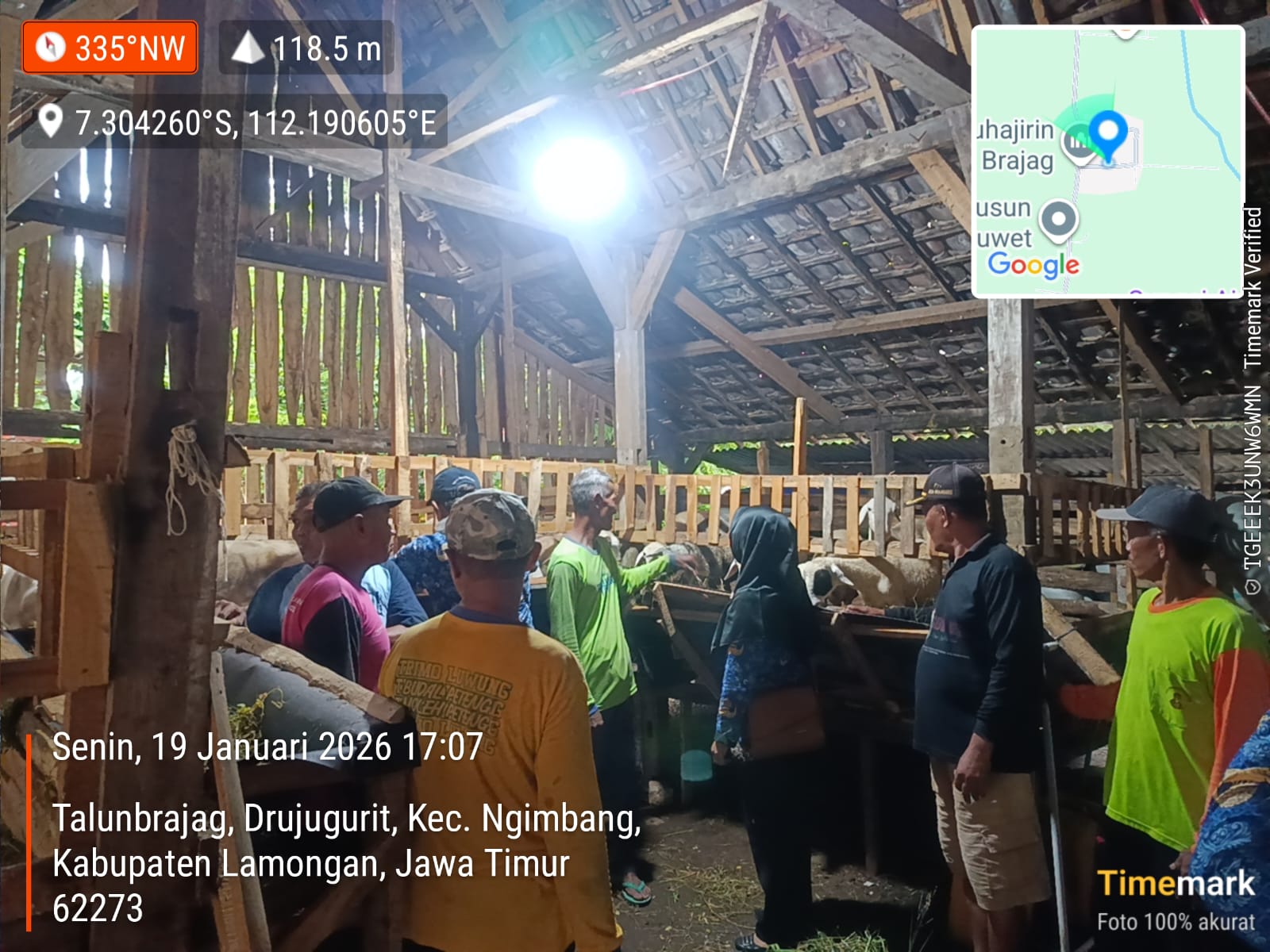 Foto: Monev dan Pemeriksaan Penerima Bantuan Ternak Tahun 2025