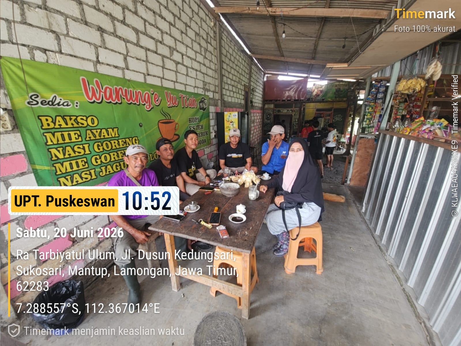 Foto: DPKH Lamongan Lakukan Koordinasi dengan Peternak Bebek di Desa Sukosari