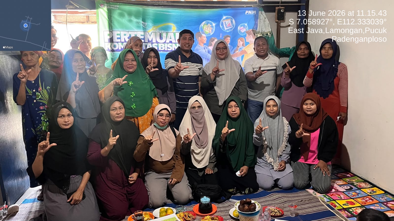 Foto: Disnakeswan Lamongan Berikan Sosialisasi Peternakan pada Pertemuan Rutin Komunitas Bisnis Nasabah PNM