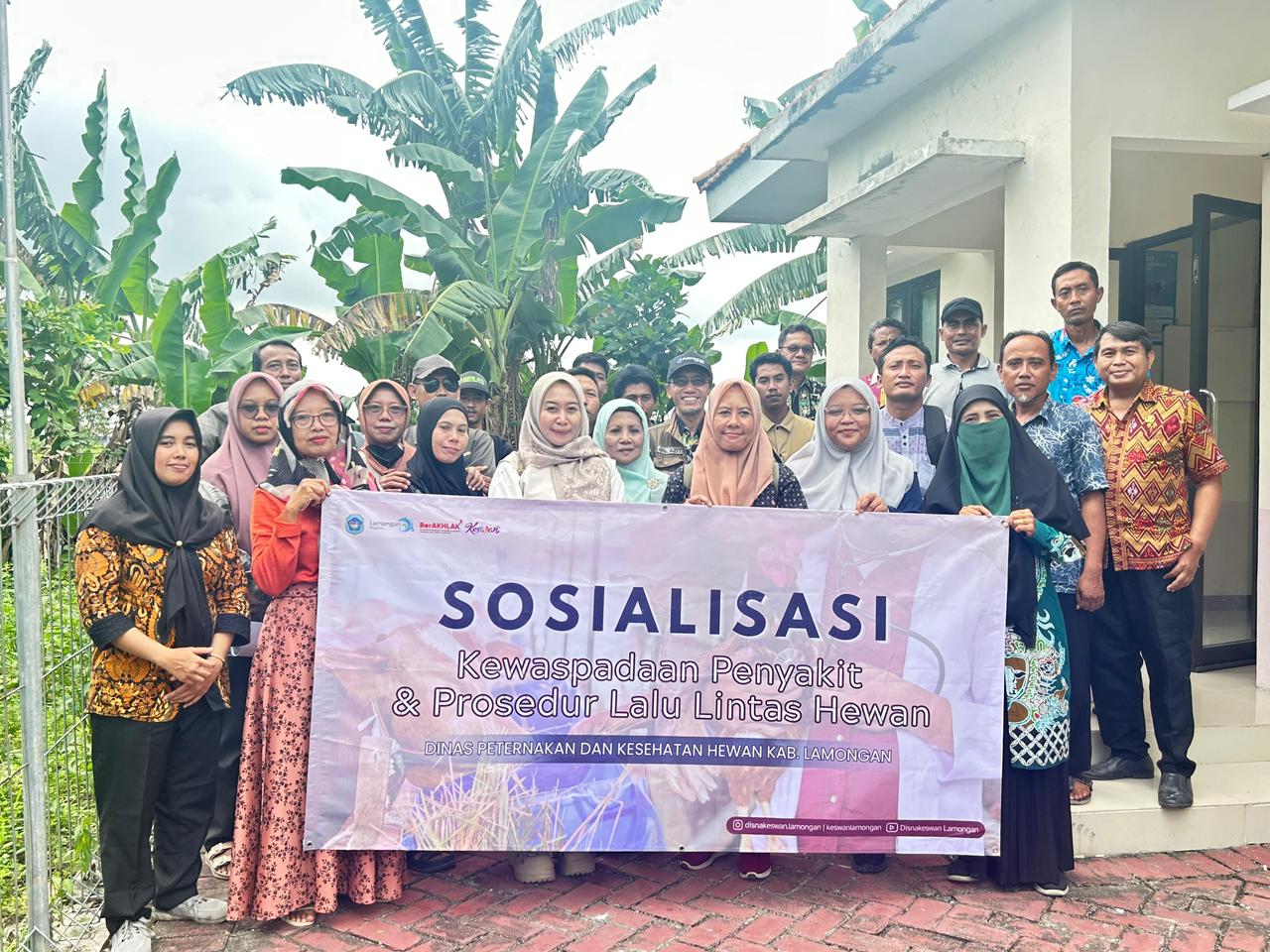 Sosialisasi Kewaspadaan Penyakit dan Lalu Lintas Hewan di Puskeswan Sukodadi