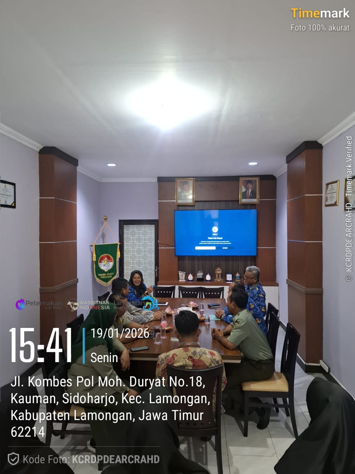 Foto: Monev dan FGD BBIBS di Ruang Rapat DPKH