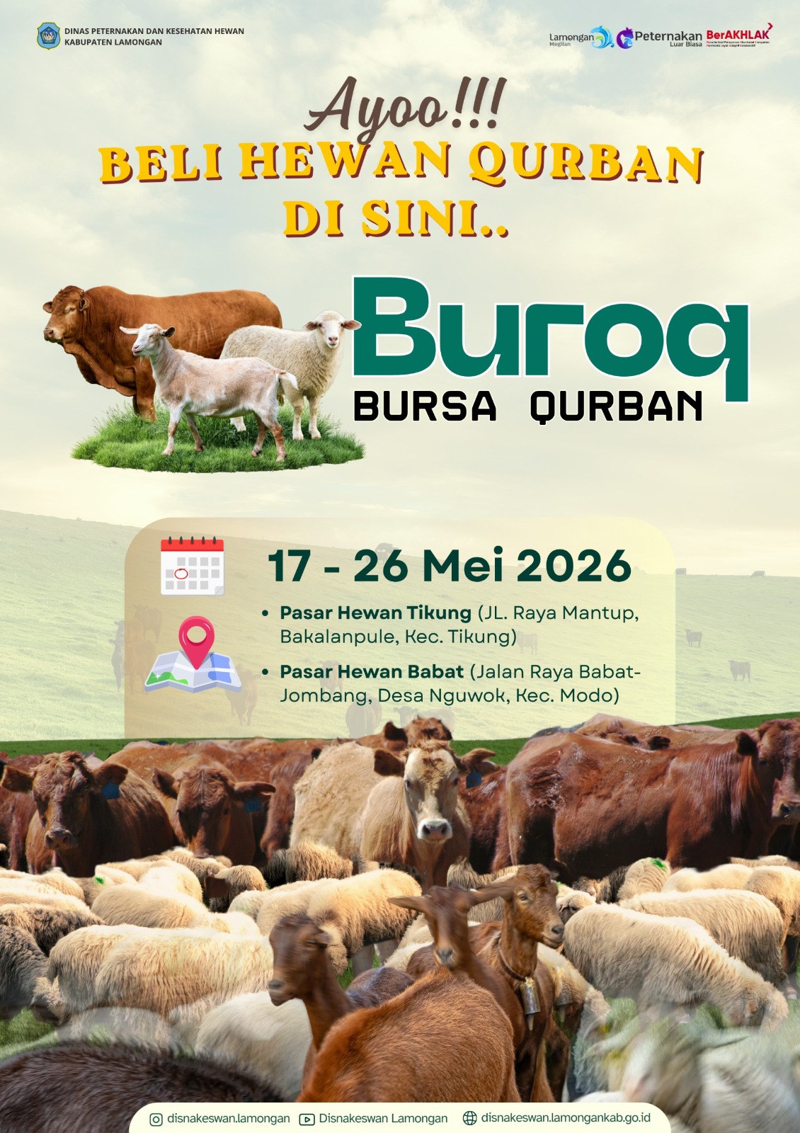 BURAQ Hadir di Lamongan, Permudah Masyarakat Mendapatkan Hewan Qurban Sehat dan Berkualitas
