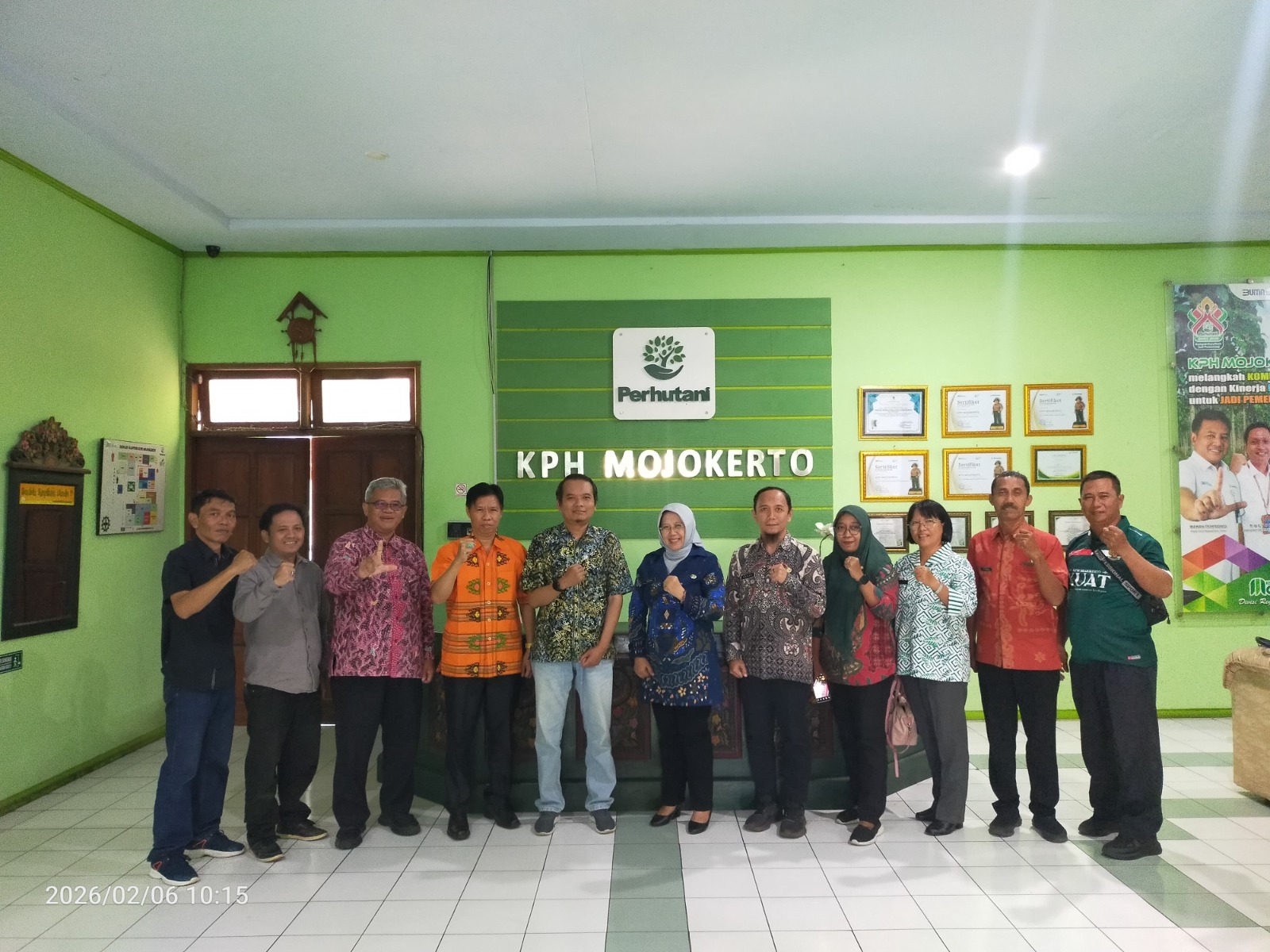 Penandatanganan PKS Sewa Lahan Perhutani Tahun 2026