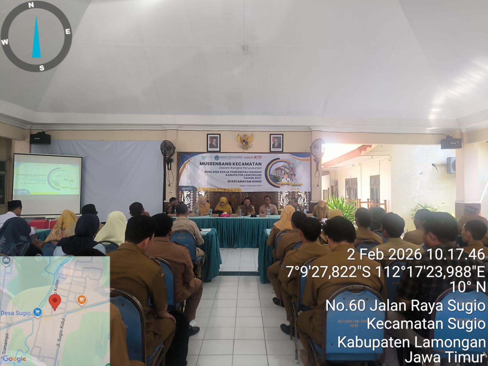 Foto: DPKH Lamongan Hadiri Musrenbang Kecamatan Sugio Tahun 2026