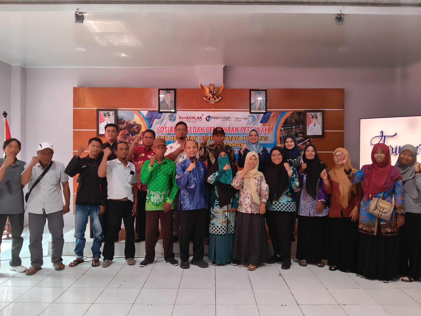 Foto: DPKH Gelar Sosialisasi dan Pembinaan Peternak Ayam Petelur bagi Kelompok Penerima Kegiatan @Klunting Tahun 2026